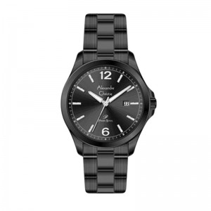 Alexandre Christie AC 1029 Full Black Lady Steel LDBIPBA